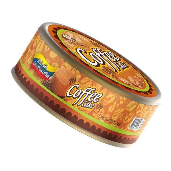 Torta Coffe Cake lata abre fácil
