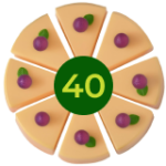 40 Porciones